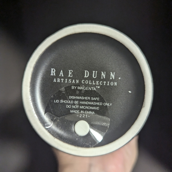 New Rae Dunn Halloween decor 2 piece cup and ceramic pitcher - Picture 3 of 15